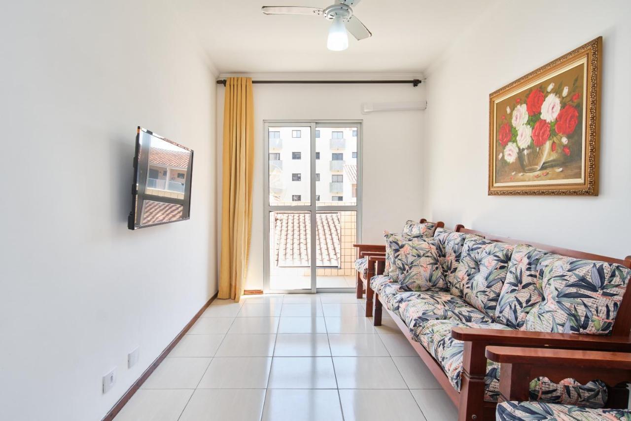 Apartamento A 100 Metros Da Praia, Bem Localizado, Com Ar Condicionado E Wi-Fi - 14 - Edificio Lenamar II Ubatuba Bagian luar foto