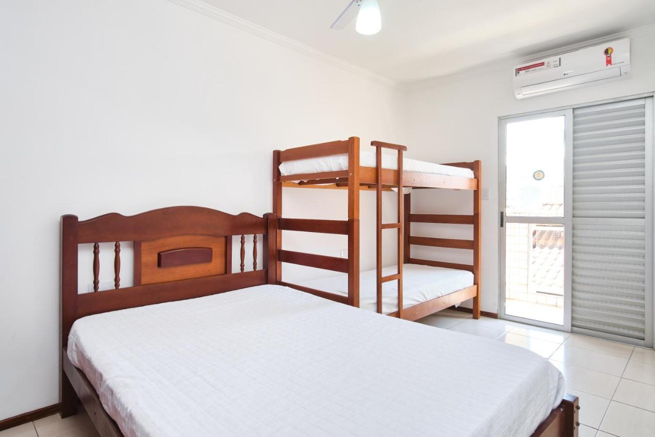 Apartamento A 100 Metros Da Praia, Bem Localizado, Com Ar Condicionado E Wi-Fi - 14 - Edificio Lenamar II Ubatuba Bagian luar foto